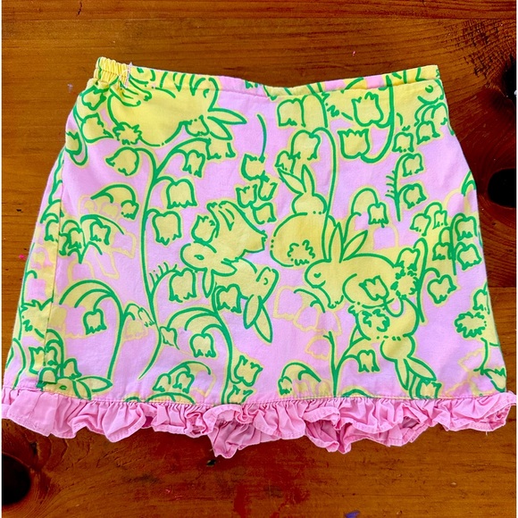 Lilly Pulitzer Easter, Bunny, Rabbit, Spring Skort - Picture 1 of 4